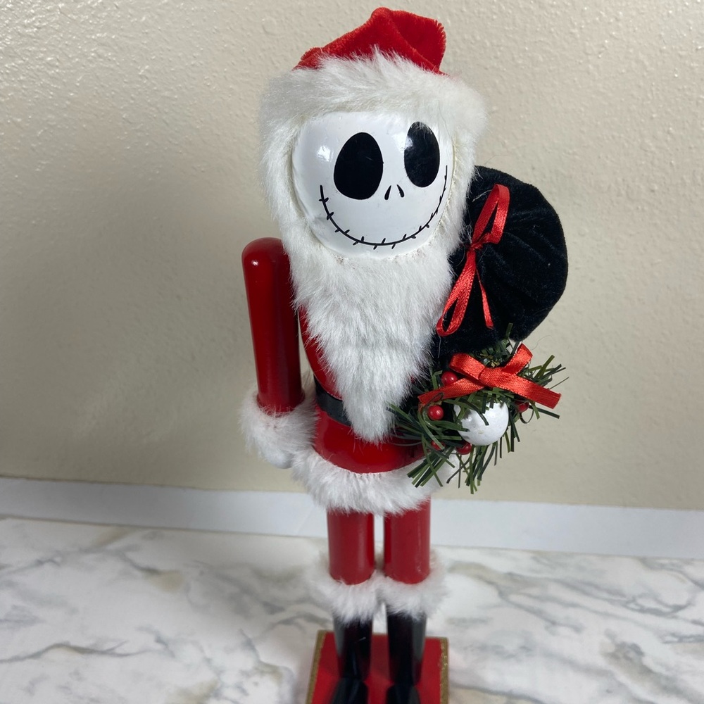 Holiday Nutcracker The Nightmare Before Christmas Santa by Jack Skellington.